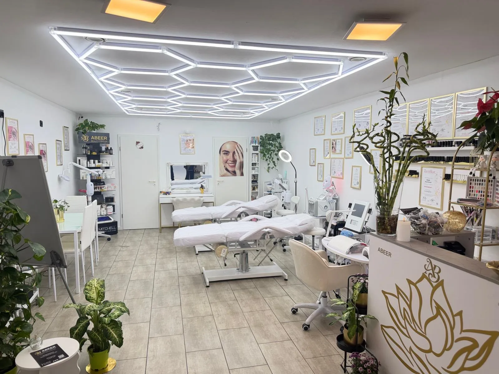 Behandlungsraum im Abeer Beauty Center